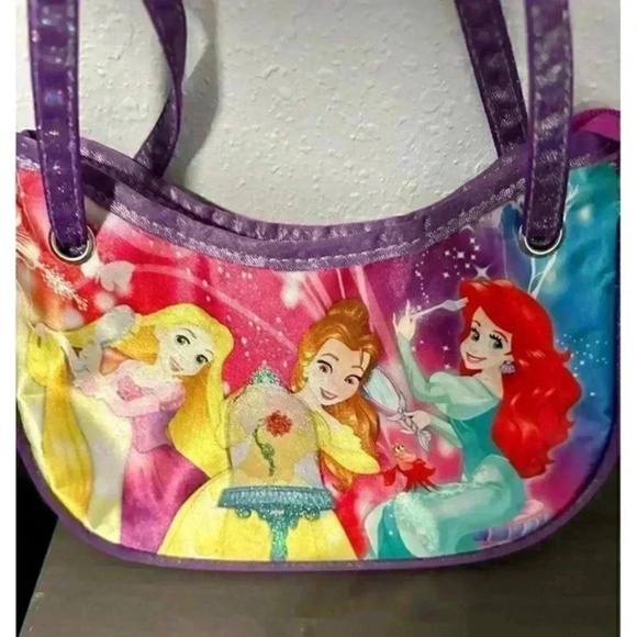 Disney Princess Girls Purse Handbag Tote Bag Kids Princess Accessory - Picture 2 of 4
